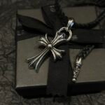 CHROME HEARTS Classic Cross Leather Cord Braided Necklace（CHROME HEARTS 063） - 图片 9