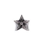 CHROME HEARTS Large pentagram ring（CHROME HEARTS 068）