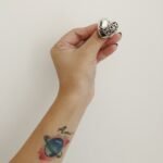 CHROME HEARTS Heart-shaped vine flower ring（CHROME HEARTS 085） - 图片 4