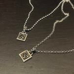 CHROME HEARTS Small Square Vine Necklace - Ball Chain/Pearl Chain（CHROME HEARTS 101） - 图片 2