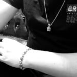 CHROME HEARTS Small Square Vine Necklace - Ball Chain/Pearl Chain（CHROME HEARTS 101） - 图片 6