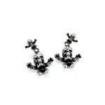 CHROME HEARTS Large and small skull earrings（CHROME HEARTS 108）
