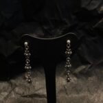 CHROME HEARTS 3-section cross flower earrings（CHROME HEARTS 111） - 图片 7