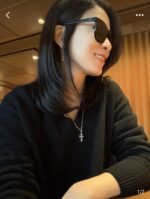 CHROME HEARTS 3-section cross flower earrings（CHROME HEARTS 111） - 图片 8