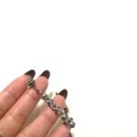 CHROME HEARTS Faceted Cross Cylindrical Earrings（CHROME HEARTS 115） - 图片 9