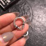 CHROME HEARTS Double Bullet Rivet Earrings（CHROME HEARTS 121） - 图片 5