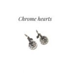 CHROME HEARTS Cross Sword Round Earrings（CHROME HEARTS 125）