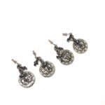 CHROME HEARTS Cross Sword Round Earrings（CHROME HEARTS 125） - 图片 2