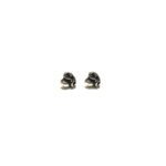 CHROME HEARTS Heart-shaped earrings（CHROME HEARTS 127）