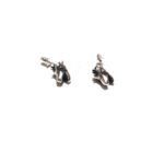 CHROME HEARTS Dinosaur earrings（CHROME HEARTS 128）
