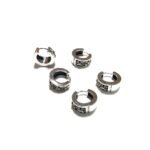 CHROME HEARTS Cross Flower Ear Clip Earrings（CHROME HEARTS 132） - 图片 2