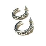CHROME HEARTS Vine Half Hoop Earrings（CHROME HEARTS 134） - 图片 4