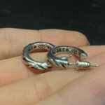 CHROME HEARTS Vine Half Hoop Earrings（CHROME HEARTS 134） - 图片 8