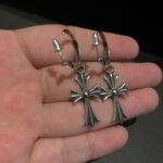 CHROME HEARTS Large cross earrings（CHROME HEARTS 139） - 图片 4