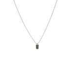 CHROME HEARTS X Concave Cross Square Necklace（CHROME HEARTS 141）