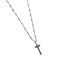 CHROME HEARTS Small X Cross Necklace（CHROME HEARTS 154）