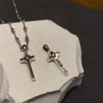 CHROME HEARTS Small X Cross Necklace（CHROME HEARTS 154） - 图片 9