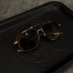CHROME HEARTS Brown square frame sunglasses(CHROME HEARTS 159) - 图片 6