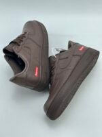 Supreme × Nike Air Force 1 Low "Baroque Brown"(CU9225-200) - 图片 3