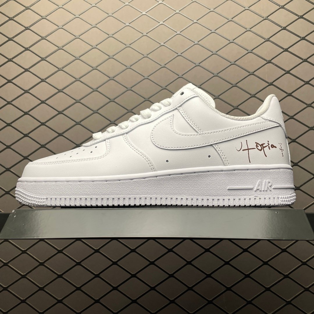 CW2288-111-1 Travis Scott x Nike Air Force 1 Low Utopia sneakers(CW2288-11-1) - 图片 1