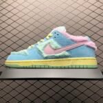 VERDY × Nike SB Dunk Low Pro QS "Visty/Blue Gaze and Enamel Green"(FN6040-400)