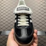 Wales Bonner × adidas Samba Pony Tonal Low "Core Black/Cream White"（IE0580） - 图片 9