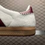 Wales Bonner × adidas Samba Pony Tonal Low "Cream White/Mystery Brown"（IE0586） - 图片 4