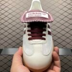 Wales Bonner × adidas Samba Pony Tonal Low "Cream White/Mystery Brown"（IE0586） - 图片 9