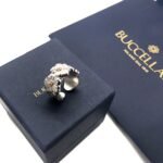 Buccellati Silver Ring Gardenia Series（JAGETE012372） - 图片 5