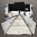 THE NORTH FACE FW22 letter logo patch printed down jacket（NJ1DN51J） - 图片 2