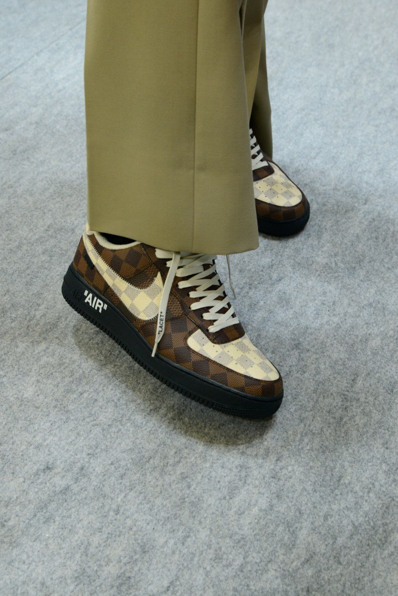 First Look at the Nike x Louis Vuitton Air Force 1 Sneakers [PHOTOS]