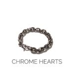 CHROME HEARTS クロムハーツ 厚みのあるブレスレット（PAPERCHAIN-银色）