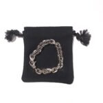 CHROME HEARTS クロムハーツ 厚みのあるブレスレット（PAPERCHAIN-银色） - 图片 2