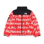 Supreme FW15 x The North Face BY Any Means Nuptse "Rad" joint barrage down jacket（SUP-FW15-621）
