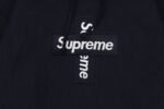 Supreme Week 15 Cross Box logo Hooded Sweatshirt Logo badge hooded sweatshirt"Black"（SUP-FW20-335） - 图片 4