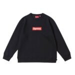 Supreme Box Logo Crewneck "Black（SUP-FW22-786）