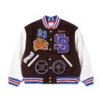 Supreme FW23 Baseball Jacket "Brown"（SUP-FW23-003）