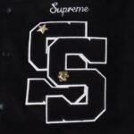 Supreme FW23 Baseball Jacket "Black"（SUP-FW23-004） - 图片 3