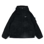 Supreme / Nike Arc Corduroy Hooded Jacket "Black"（SUP-SS22-823）