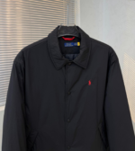 POLO RALPH LAUREN Teak logo embroidered padded shell jacket（710967671001） - 图片 5