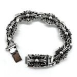Chrome Hearts Cross Flower Guardian Large Bracelet （CHROME HEARTS 195） - 图片 3