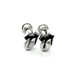 Chrome Hearts Rolling Stones Tongue Stud Earrings（CHROME HEARTS 190）