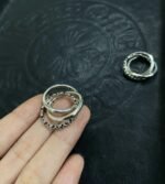 Chrome Hearts three-ring ring Stacked on the ceiling（CHROME HEARTS 187） - 图片 6
