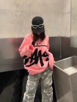 Stussy FW22 Logo graphic print knitted sweater（117152-2） - 图片 16