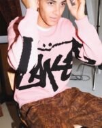 Stussy FW22 Logo graphic print knitted sweater（117152-2） - 图片 15
