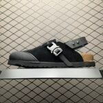 Dior × BIRKENSTOCK Tokio Mule "Nubuck/Calfskin/Black"（3SA116ZSD_H900）