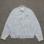 MIU MIU GWB149 Striped Chambray Jacket（GWB149-17NO-F0013-S-OOO）