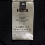 FENDI wool sweater in black (FZX091ASH3F0QA1） - 图片 5