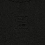 FENDI wool sweater in black (FZX091ASH3F0QA1） - 图片 6