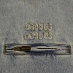 MIU MIU quilted denim jacket（GWB221-15Q1-F0013-S-OOO） - 图片 3